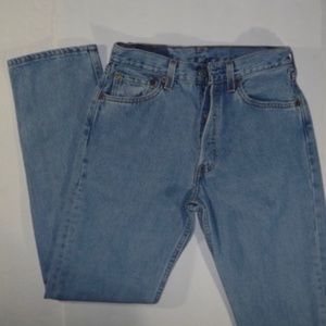 Levis 501 Original Straight Leg Jeans